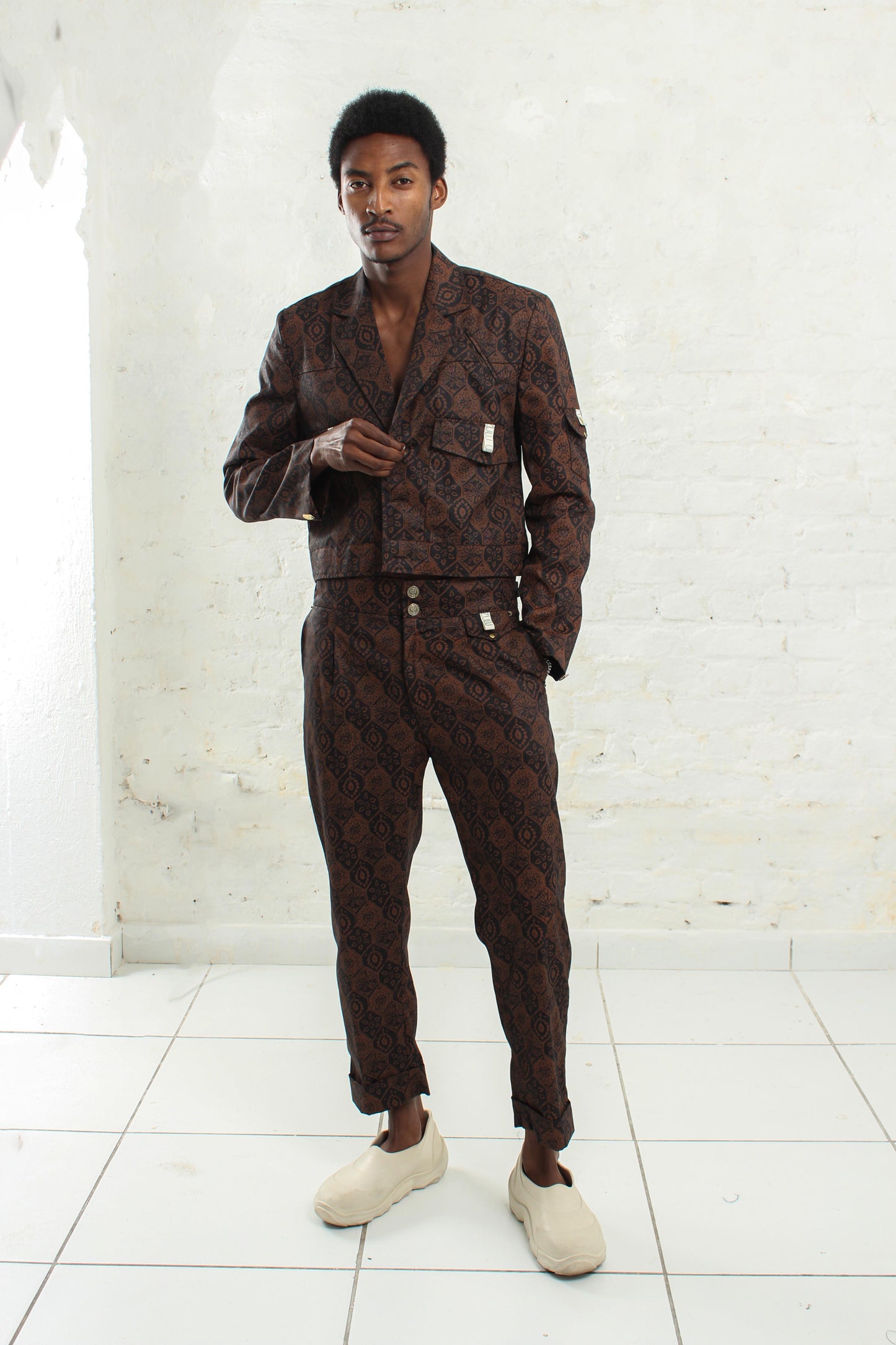 Yulu Brown Suit - Jacket