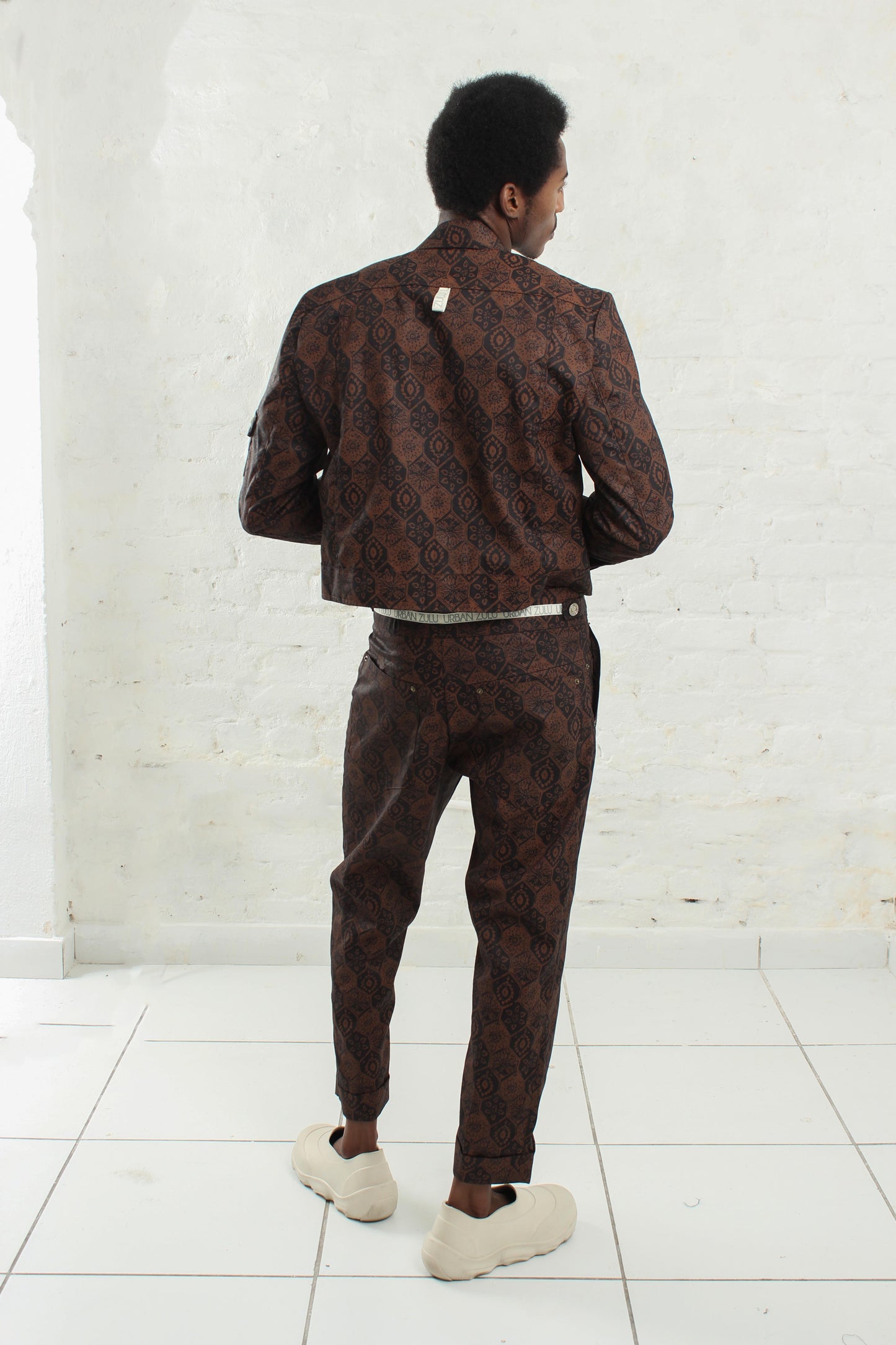 Yulu Brown Suit - Pants