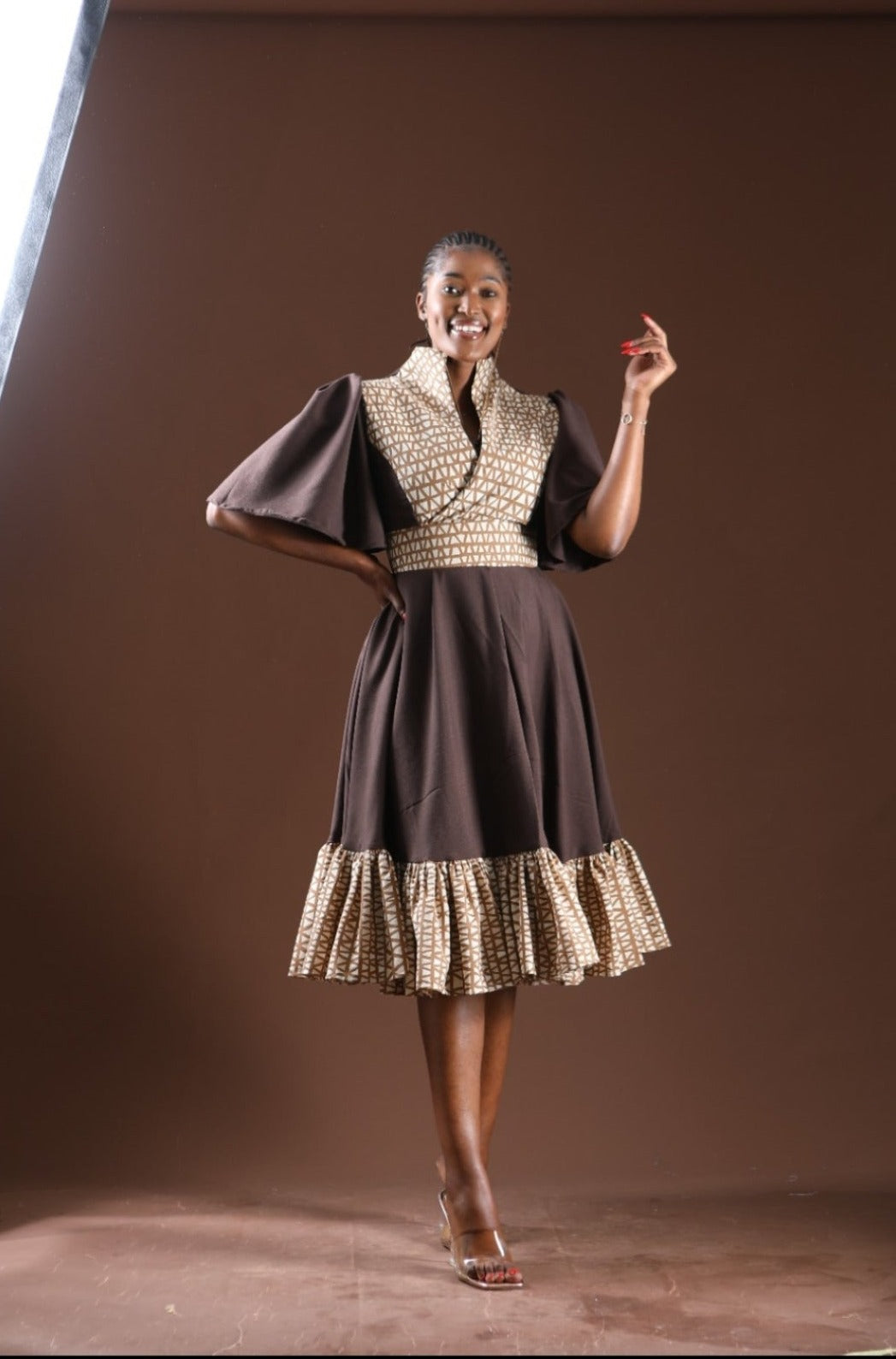 Bulongo Two-Arm Dress URBAN ZULU Bulongo Two-Arm Dress URBAN ZULU