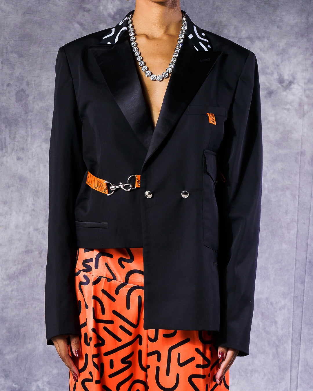 Orange Future Pants