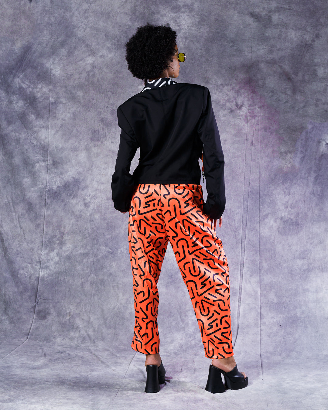 Orange Future Pants