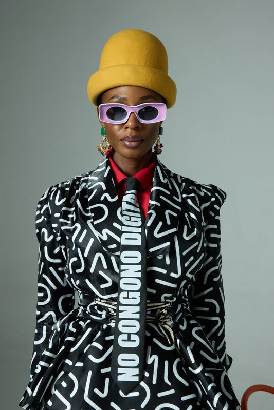 No Congo No digital tie