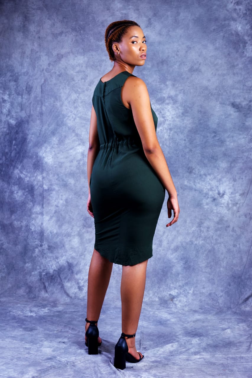 Cassie Green Dress