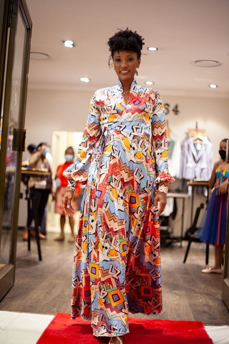 The Busi Wrap dress from the SS21