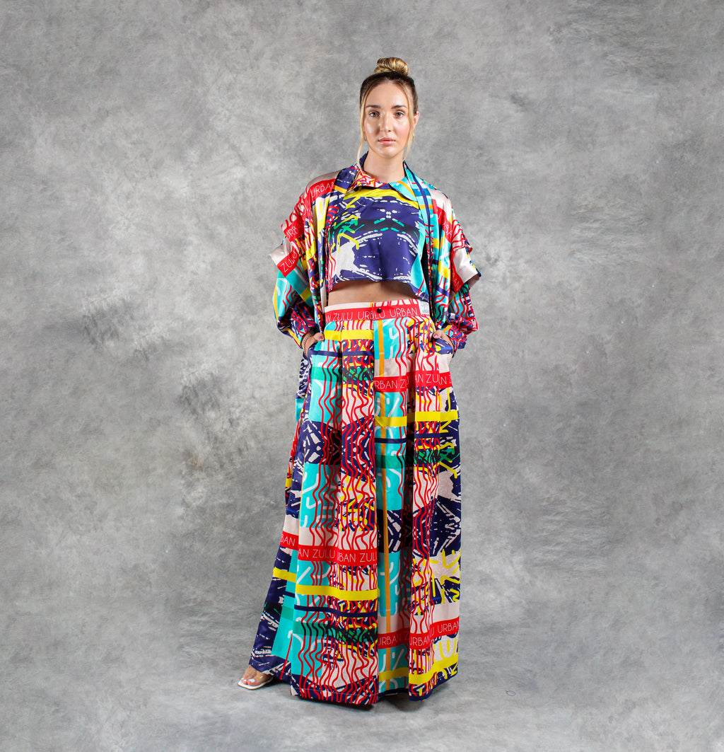 Mayakin wide leg pants - URBAN ZULU