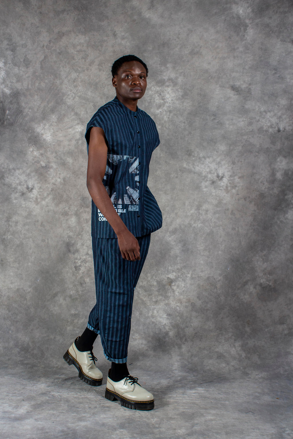 Nvita denim banana pants - URBAN ZULU