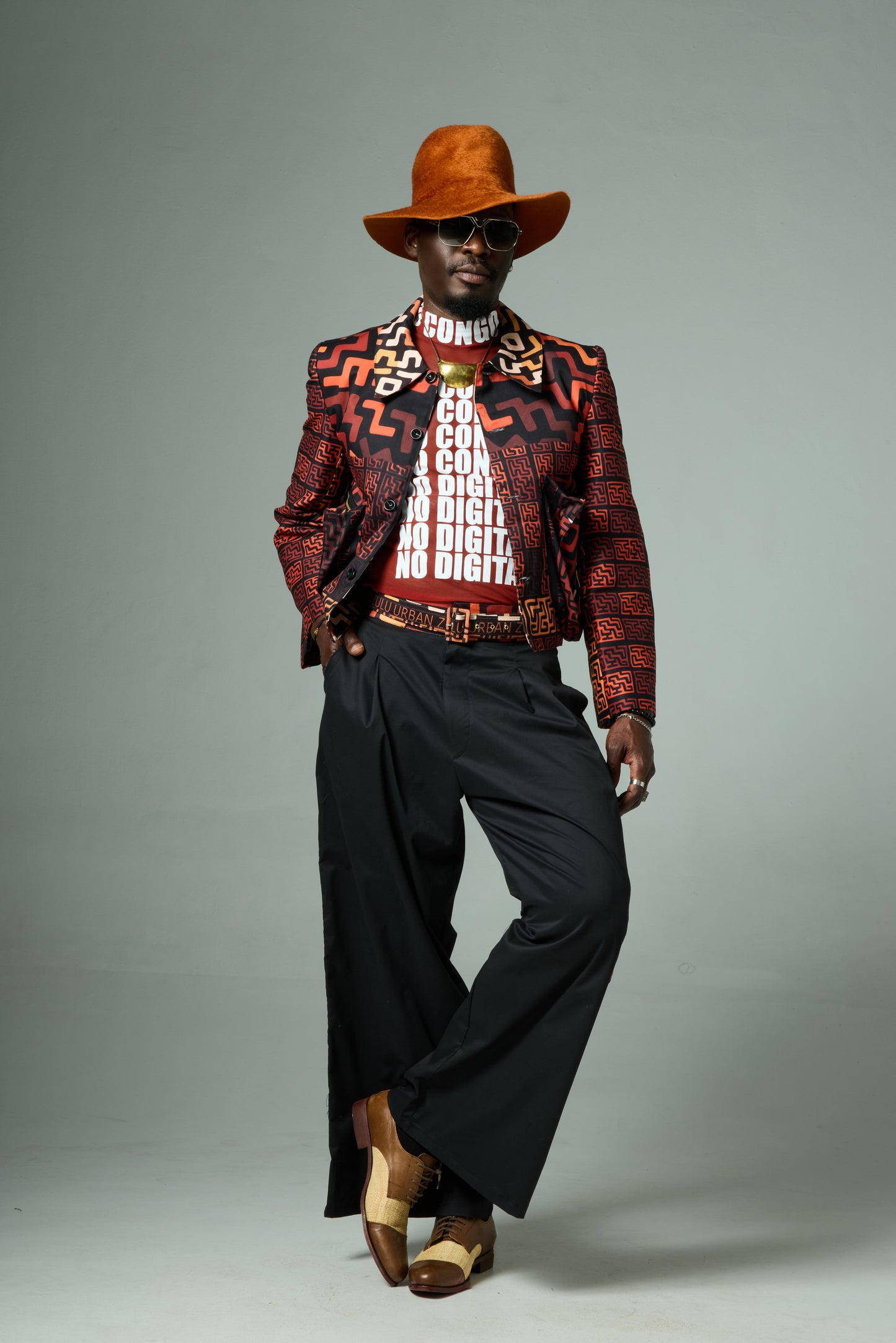 Black Kuba smorking pants