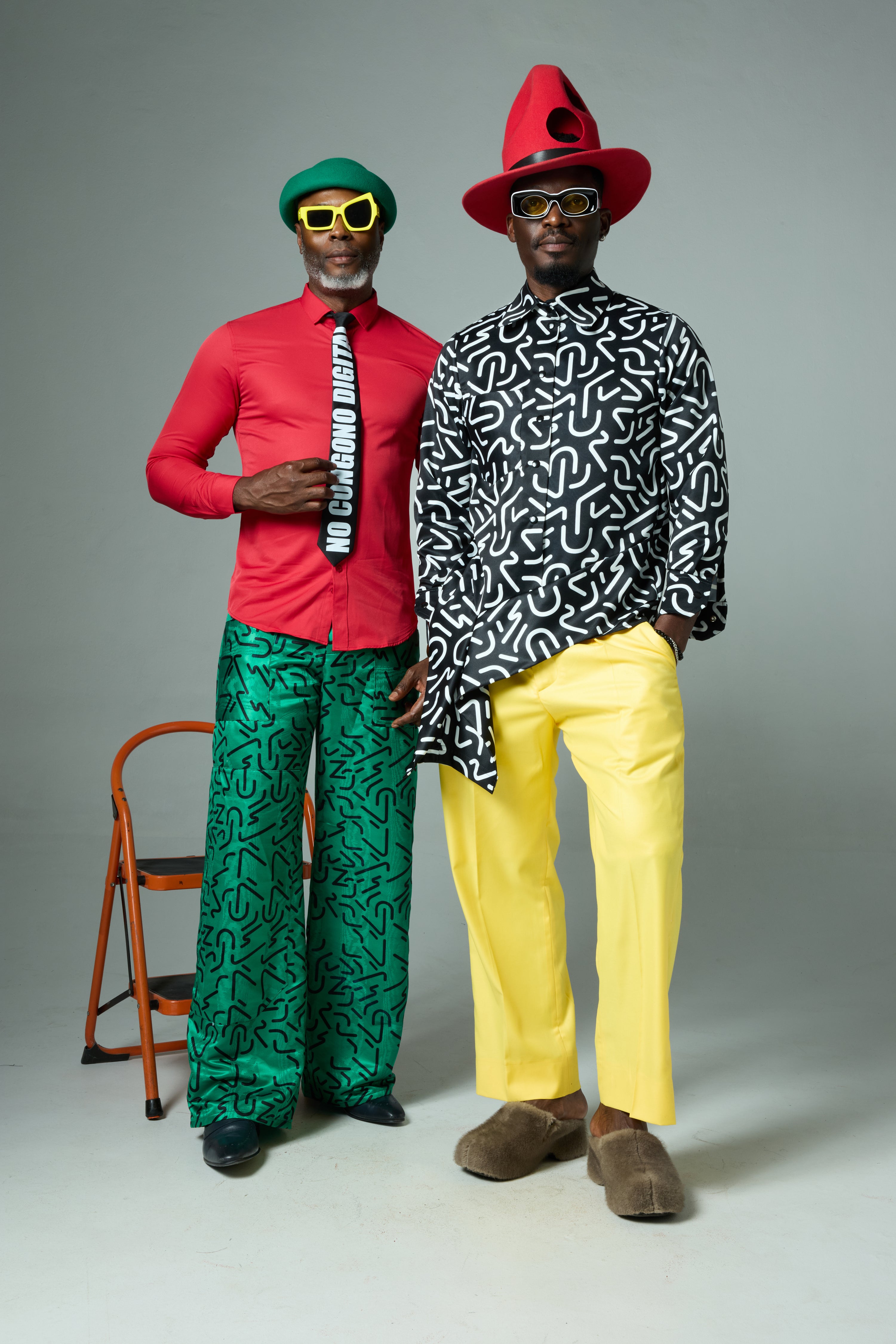 Green kin future pants - URBAN ZULU