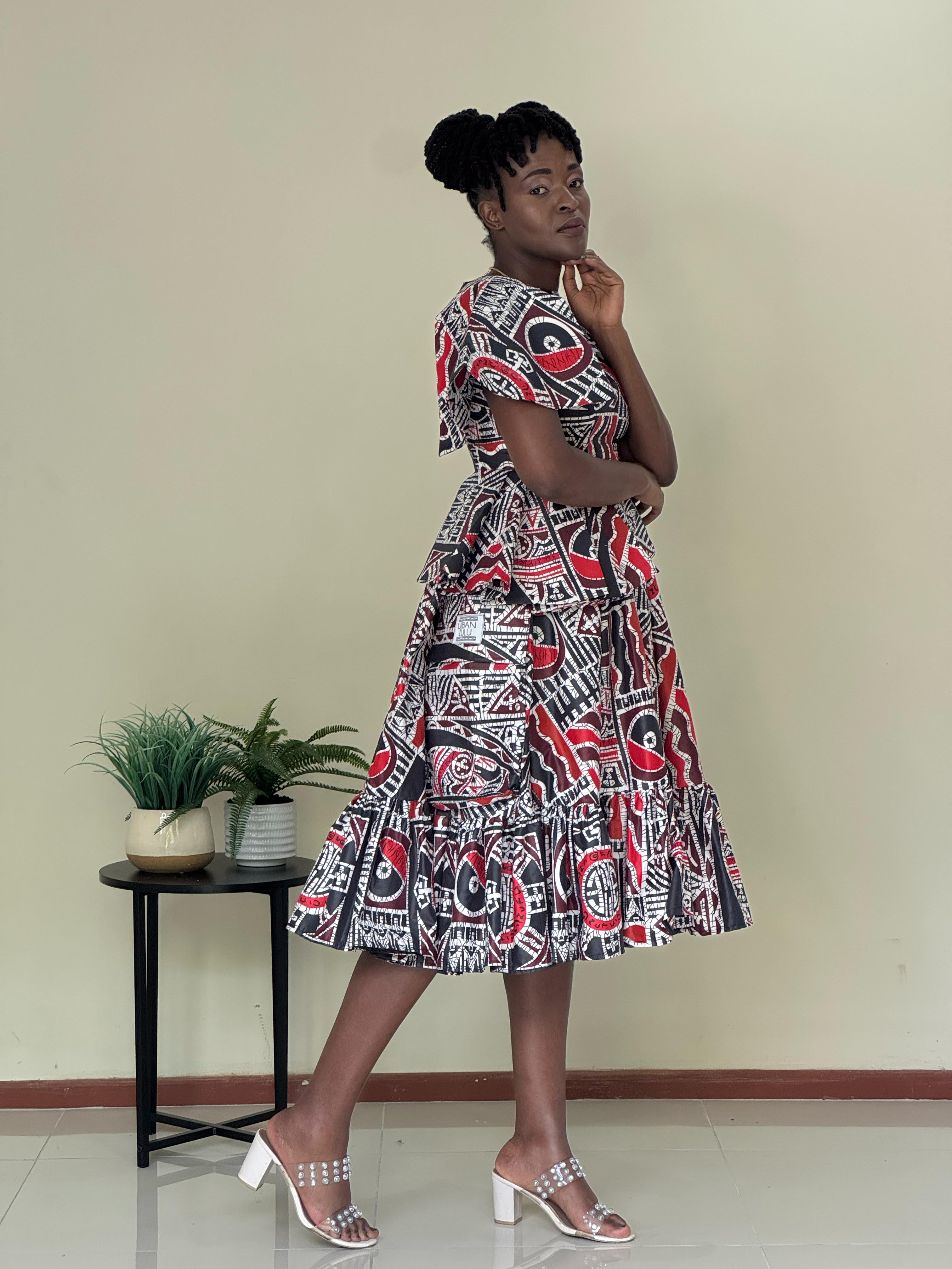 Palesa Rafiki dress - URBAN ZULU