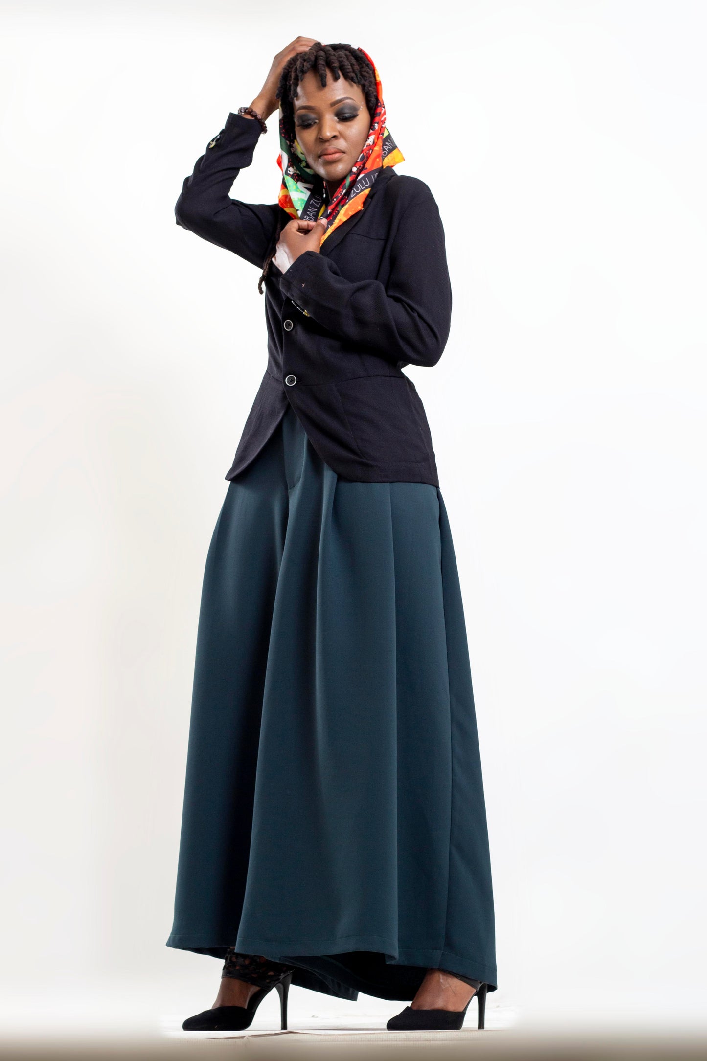 Palesa Green Wide leg