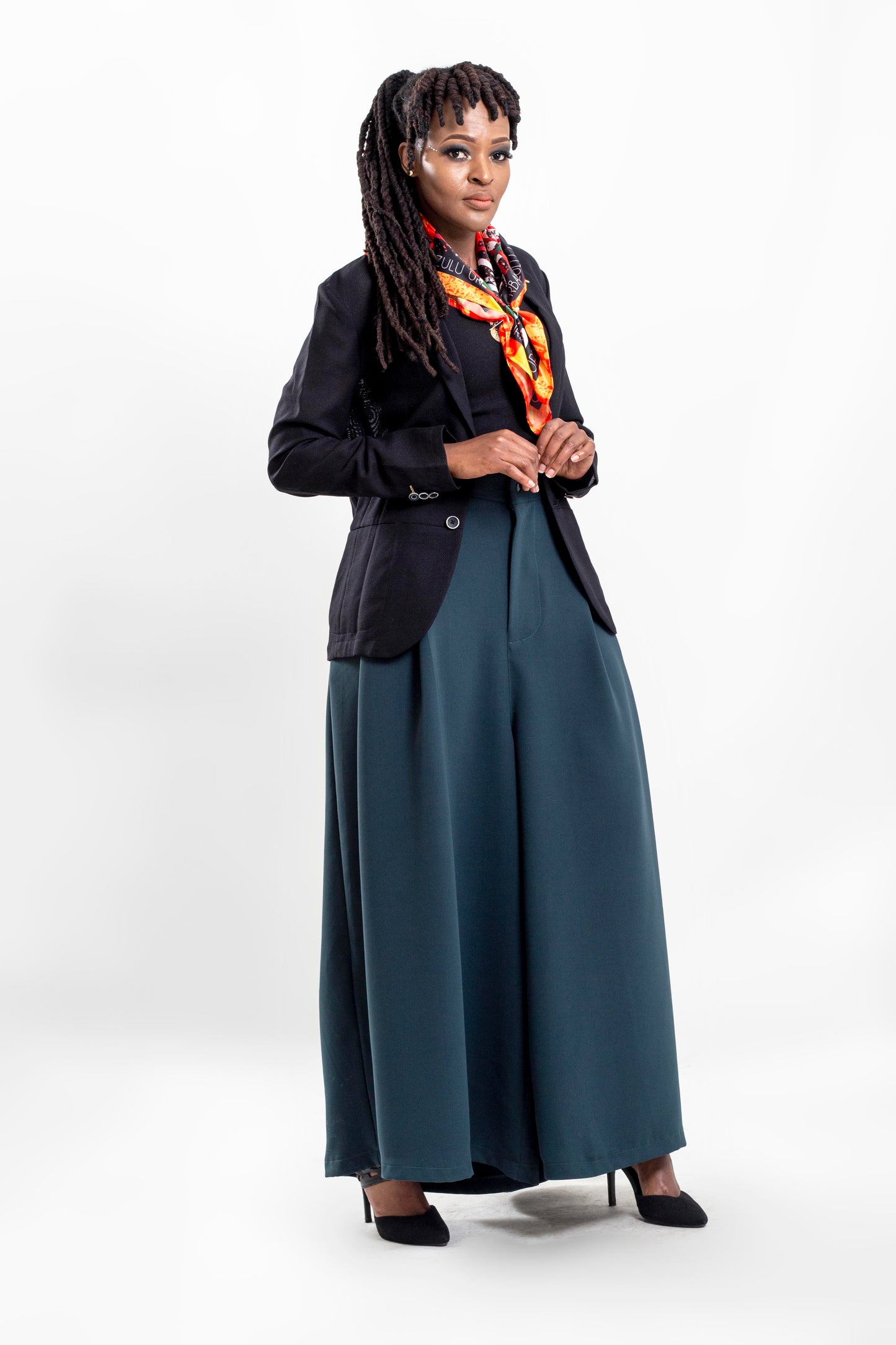 Palesa Green Wide leg