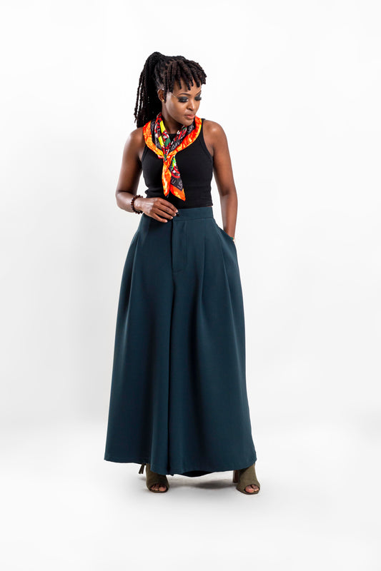 Palesa Green Wide leg